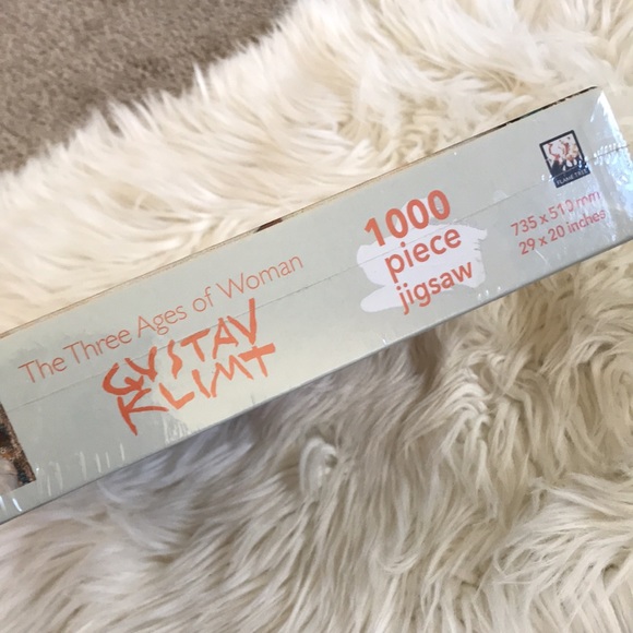 New puzzle Gustav Klimt 1000 piece jigsaw puzzle NEW unopened - Picture 2 of 3